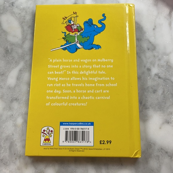 And to think that I saw it on mulberry street Dr. Seuss UK edition 2010 - Picture 2 of 7